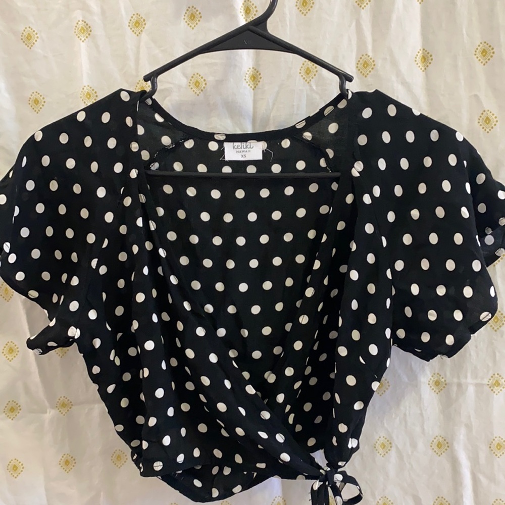 Two piece top and skirt